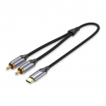 Kabel Audio Vention USB-C ja 2RCA on 2m
