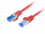 LANBERG PATCHCORD S/FTP CAT.6A 0,5M PUNANE LSZH