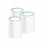 Cudy M1300 3-pakendis v&otilde;rgusilma WiFi-s&uuml;steem Kahe sagedusalaga (2,4 GHz / 5 GHz) Wi-Fi 5 (802.11ac) Valge 1 sisemine