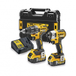 DeWALT DCK268P2T-QW elektriline kruvikeeraja/l&ouml;&ouml;kkruvikeeraja must, kollane