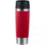 Emsa TRAVEL MUG Classic Grande thermal mug (dark red/stainless steel, 0.5 liters)