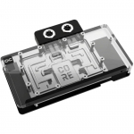 Alphacool Core RX 9070 XT Hellhound + Pure (transparent/chrome, incl. backplate)
