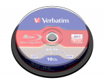 BD-RE 2x CB 25GB Verbatim white Blue 10 sztuk