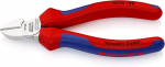 KNIPEX side cutters 70 05 140, cutting pliers (red/blue, length 140mm)