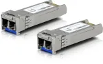 Ubiquiti UACC-OM-SM-10G-D-2 v&otilde;rgu saatja-vastuv&otilde;tja moodul fiiberoptiline 10000 Mbit/s SFP+ 1310 nm