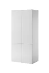 Riidekapp PAFOS 2D 90x55.5x198.5 valge matt