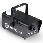 Light4Me FM 500 LED V2 - 500W smoke/fog machine with 3x1W RGB lighting effect