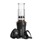 Go Plus coffee maker with black AeroPress thermal mug