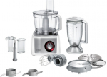 Bosch MC812S814 food processor 1250 W 3.9 L Stainless steel, White