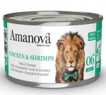 Amanova Cat Chicken&Shrimps w galaretce puszka 70g