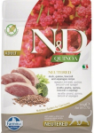 FARMINA N&D Quinoa Cat Duck, Broccoli, Asparagus Neutered Adult - kuivtoit kassidele - 300 g