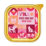 TILLO Pate Veal - wet cat food - 100g