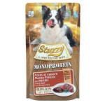 STUZZY Monoproteiin veiseliha mustikatega - m&auml;rg koeratoit - 150 g