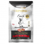 BIOFEED Euphoria Fresh Adult sealiha ja veiseliha XS/S - kuivtoit koertele - 500g