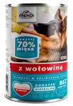 FRENDI with Beef chunks in delicate sauce - wet dog food - 1250g