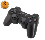 Esperanza EGG109K m&auml;ngukontroller must Bluetooth juhtkang analoog PlayStation 3