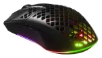 SteelSeries Aerox 3 Wireless - 18000 CPI optical gaming mouse - REFURBISHED (Onyx)