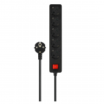 SAVIO LZ-15 Schuko pikendusjuhe, 5 pistikupesa, 5 m