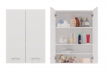 Topeshop POLA MINI DD BIEL vannitoakapp valge