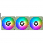Thermaltake CT120 EX Reverse ARGB Sync PC Cooling Fan, Case Fan (Light Green, Pack of 3)