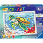 Ravensburger CreArt - Sea turtle, painting