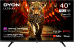 DYON Ultimax 40F-TI (100 cm (40 inches), black, FullHD, triple tuner, smart TV)