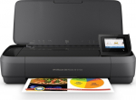 HP OfficeJet 250 Mobile All-in-One Printer, Multifunction Printer (Black, USB / WiFi, Scan, Copy)