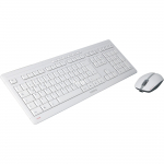 STREAM DESKTOP RECHARGE (white/gray, DE layout, Cherry SX scissor technology)