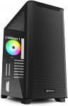 Sharkoon M30 RGB, tower case (black, tempered glass)