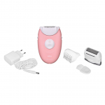 BRAUN Silk-&eacute;pil 3 SE3-277 Epilator, White and Pink
