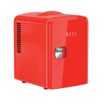 ELLE Home ESDAF101RDEU 4L Mini Fridge Red