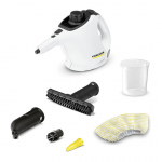 K&auml;rcher SC 1 silindriline aurupuhasti 1200 W must, valge