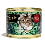 O&rsquo;CANIS Rabbit and chicken with salmon oil - wet cat food - 200g