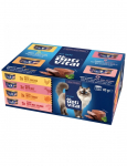 OPTIVITAL Mousse Beef, chicken, turkey, salmon - wet cat food - 12x85g