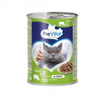 PREVITAL kassitoit steriilse veiselihaga kastmes - m&auml;rgtoit kassidele - 415g