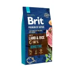 BRIT Premium by Nature Adult Sensitive Lamb & Rice - kuiv koeratoit - 8 kg