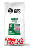 JOHN DOG Good Form t&auml;iskasvanud kana ja veiselihaga kuivtoit koertele - 12 kg