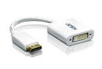 ATEN DisplayPort to DVI converter, PC: Up to UXGA / HDTV: Up to 1080i,1080p