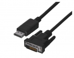 Lanberg CA-DPDV-10CU-0010-BK videokaabli adapter 1 m DisplayPort DVI-D must