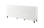 ETNA kummut 200x42x82 valge matt