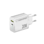 Esperanza EZC105W v&otilde;rgulaadija 20W valge