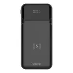 Savio BA-09 akupank liitiumpol&uuml;meer (LiPo) 37 mAh juhtmevaba laadimisega must