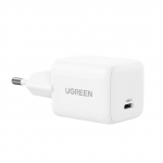 UGREEN X513 30 W GAN 1x USB-C v&otilde;rgulaadija &ndash; valge