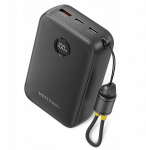 Powerbank Vention 20000mAh 2 x USB-C 1 x USB-A z wyświetlaczem 22,5 W czarny