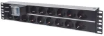 Intellinet 19" 2U rackmount 15-v&auml;ljundiga toitejaotus&uuml;ksus (PDU), EU CEE 7/3 pistikupesad, topelt &otilde;hul&uuml;litiga, sisseehitatud 3 m (10 jala) toitejuhe EU CEE 7/4 pistikuga