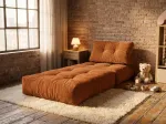 WOBA copper pouffe-mattress