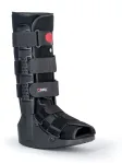 Long Ankle-Foot Orthosis "AIR WALKER BASIC" O-1181/L REHAFUND, Black