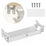 Macleani lauaalune kaabli-/pikenduskorraldaja, max. koormus 5kg, valge, MC-106 W