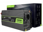 Green Cell INV09 toiteadapter/inverter Auto 1000 W must