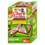INABA Churu Fun Bites kana ja k&otilde;rvitsaga kassitoit - 8x12g